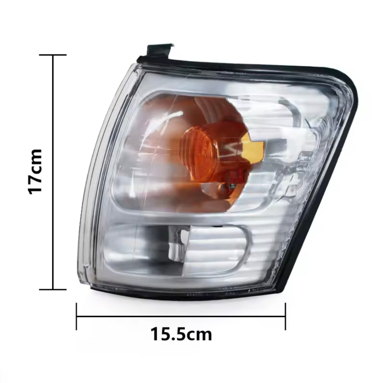 Toyota Hilux Front Corner Indicator Lights Pair LH & RH 2001–2005 Clear Lens 2WD 4WD