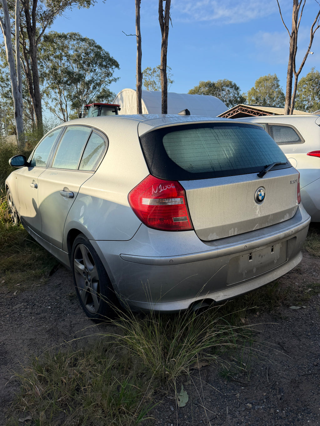 BMW 120i Bonnet Genuine Silver E87 2009 Front Hood OEM
