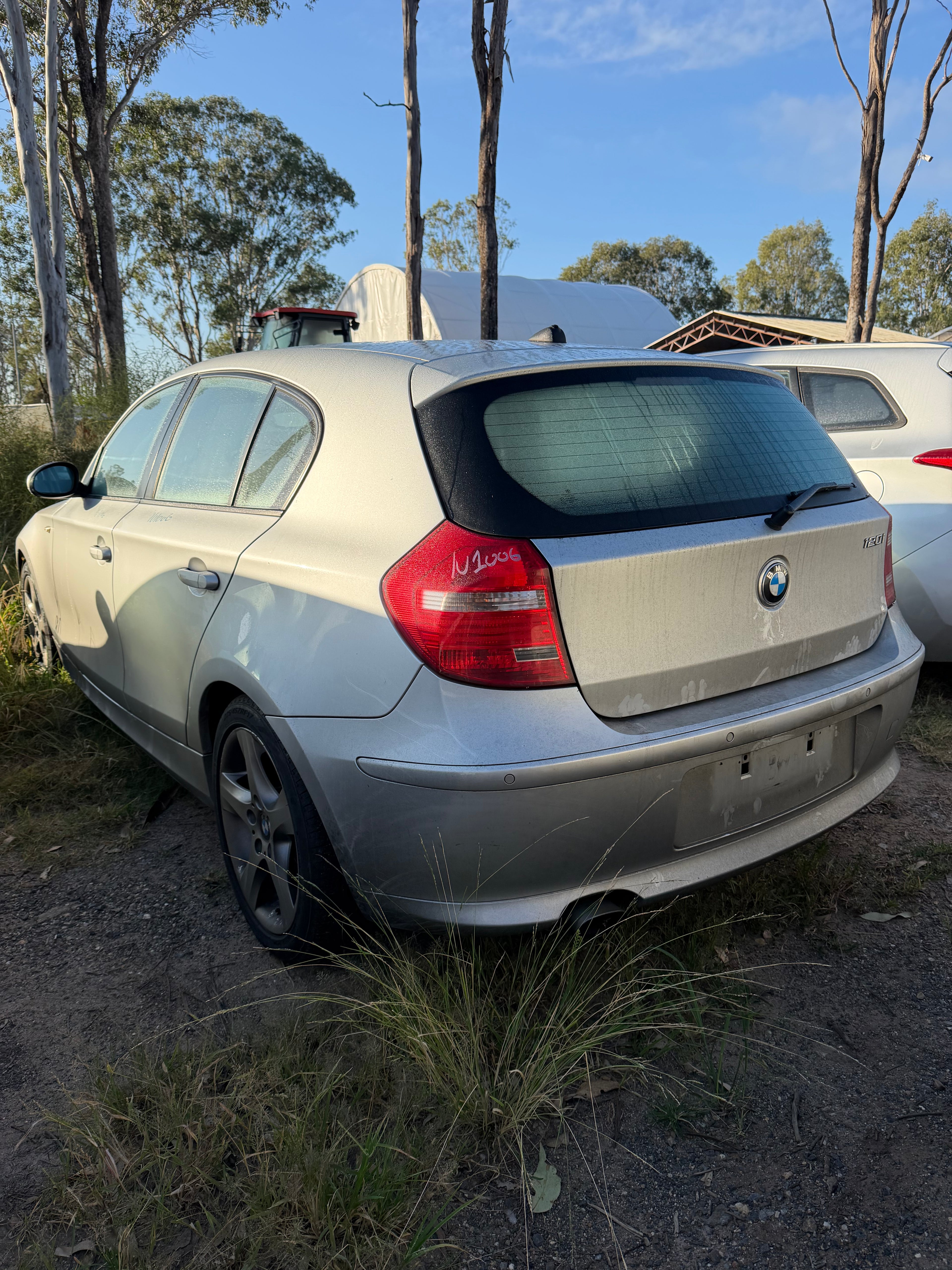 BMW 120i Bonnet Genuine Silver E87 2009 Front Hood OEM
